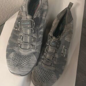 Skechers Gray Air Cooled Sneakers